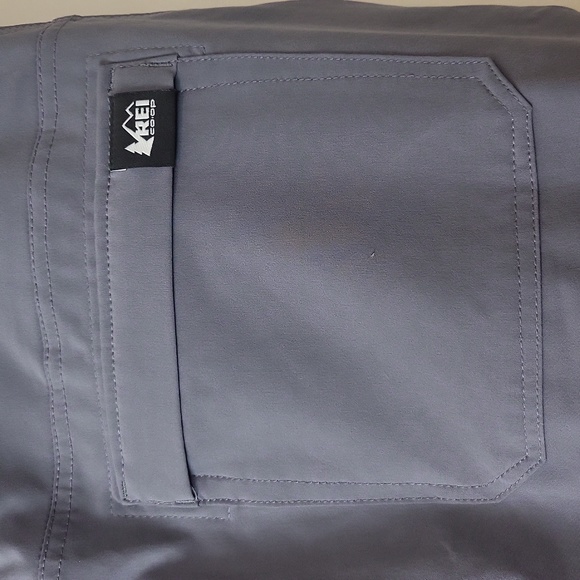 REI CO-OP Gray Regular Fit Adjustable Hem Water Resistant Hiking Pants - Picture 10 of 16